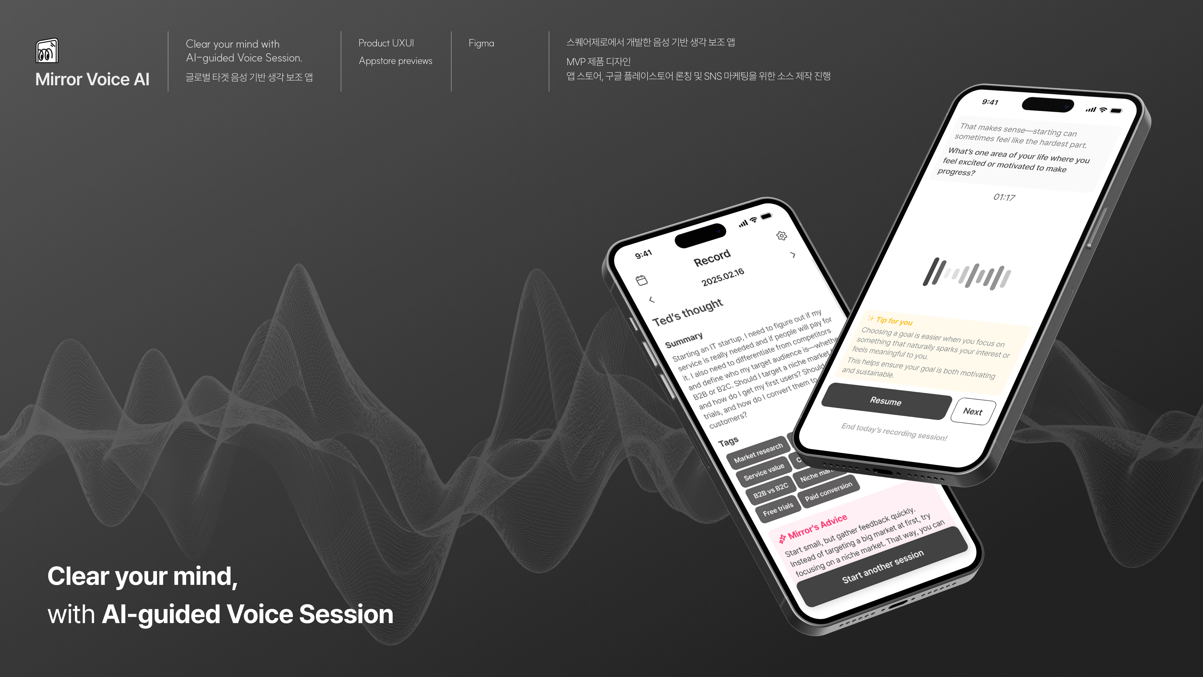 Mirror App 프로젝트 표지
